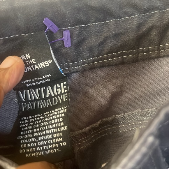 Kuhl Rydr 5016 Pants Men’s 36X32 Vintage Patina Pants Gray - Picture 7 of 12